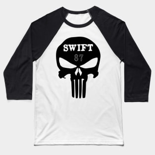 Taylor Swift punk skull Baseball T-Shirt